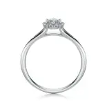 Pierścionek białe złoto z diamentami AJPZ_075